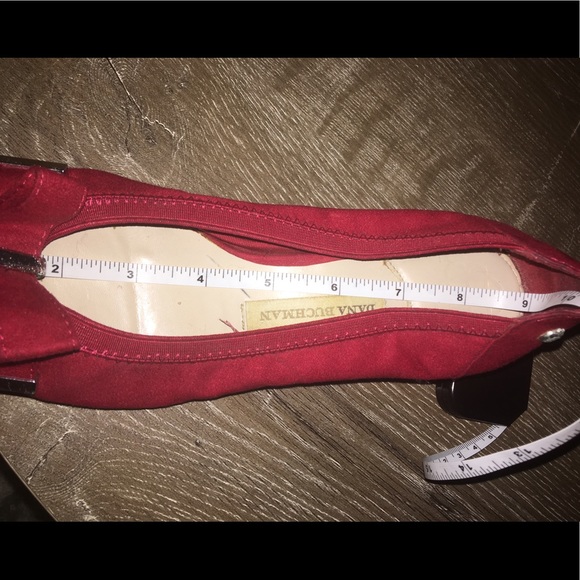 Red bow wedges - Picture 5 of 6